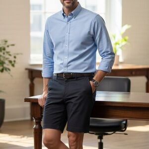 Express black Men's Flat Front Shorts size 36